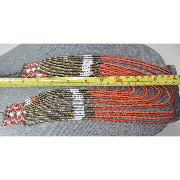 Vintage Native American Multi Strand Necklace - Picture 6 of 10